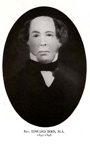 Reverend Edward Bird