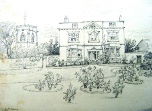 St Albans and Rectory 1837 EM Bromfield